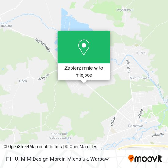 Mapa F.H.U. M-M Design Marcin Michaluk