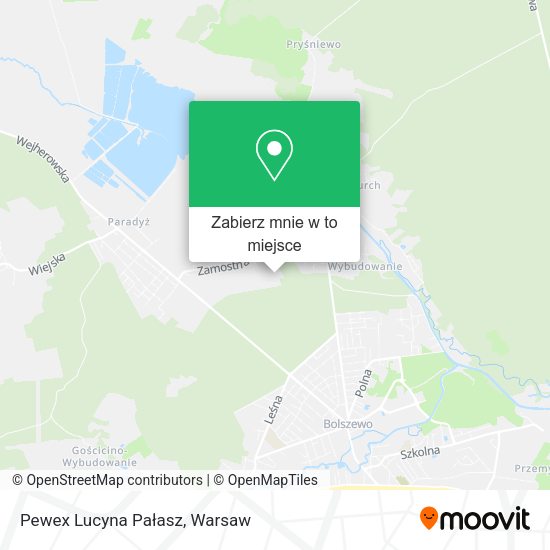 Mapa Pewex Lucyna Pałasz