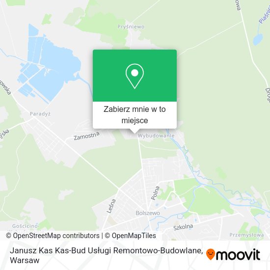 Mapa Janusz Kas Kas-Bud Usługi Remontowo-Budowlane