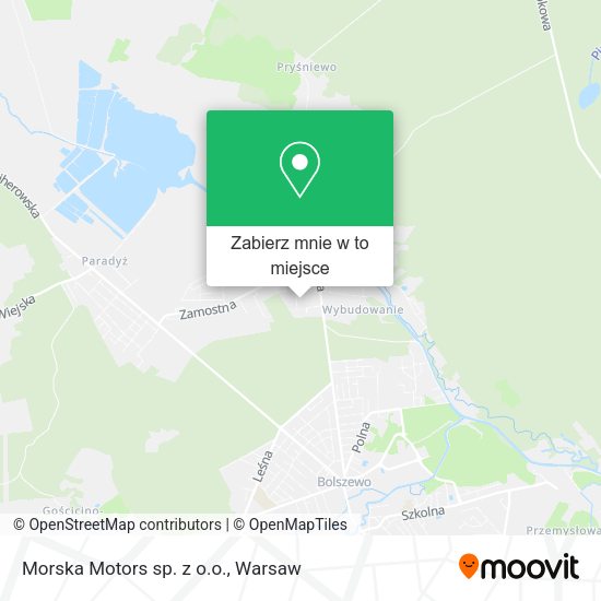 Mapa Morska Motors sp. z o.o.