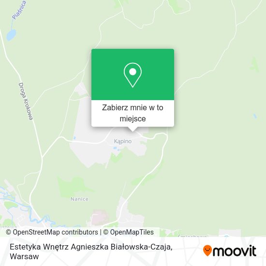 Mapa Estetyka Wnętrz Agnieszka Białowska-Czaja