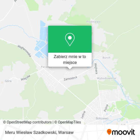 Mapa Meru Wiesław Szadkowski