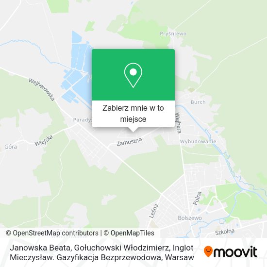 Mapa Janowska Beata, Gołuchowski Włodzimierz, Inglot Mieczysław. Gazyfikacja Bezprzewodowa