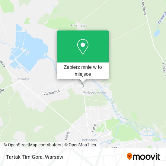 Mapa Tartak Tim Gora