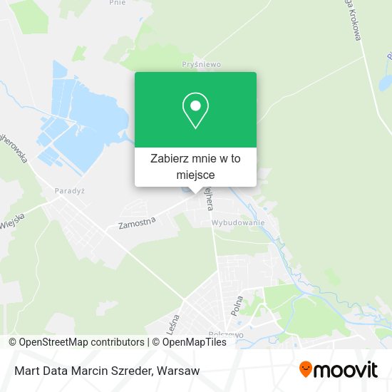 Mapa Mart Data Marcin Szreder