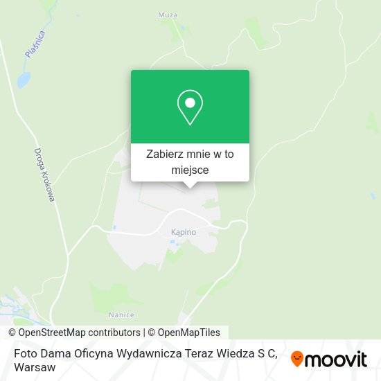 Mapa Foto Dama Oficyna Wydawnicza Teraz Wiedza S C