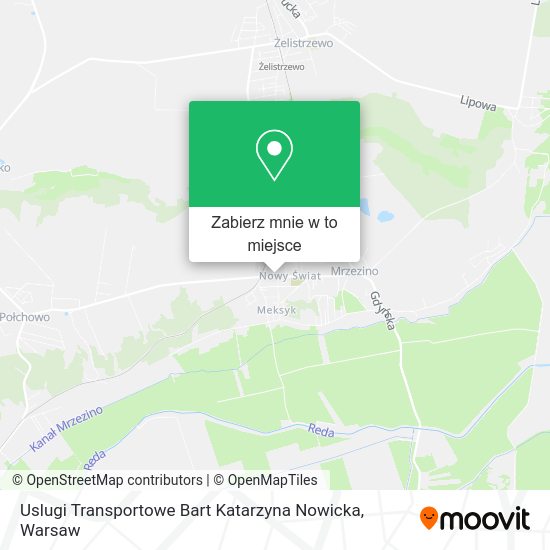 Mapa Uslugi Transportowe Bart Katarzyna Nowicka