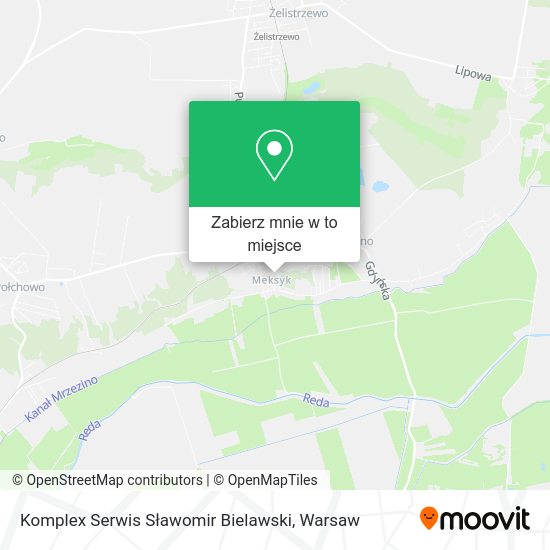 Mapa Komplex Serwis Sławomir Bielawski