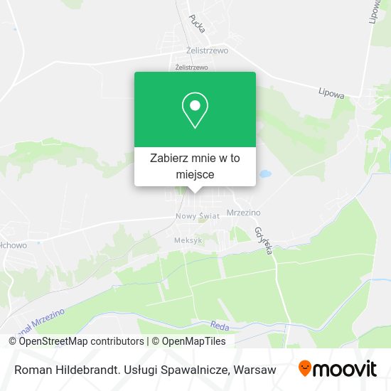 Mapa Roman Hildebrandt. Usługi Spawalnicze