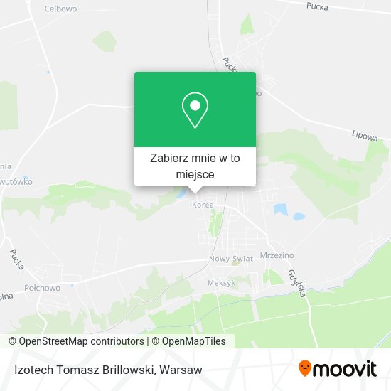 Mapa Izotech Tomasz Brillowski