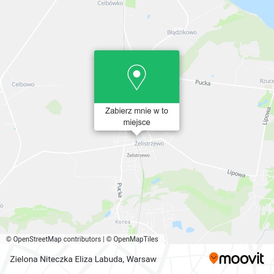 Mapa Zielona Niteczka Eliza Labuda