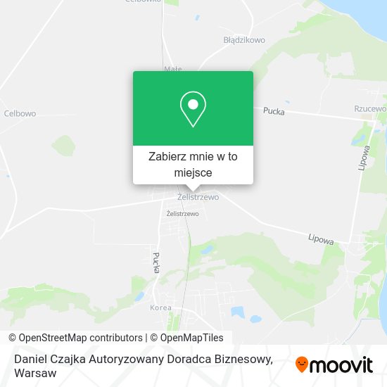 Mapa Daniel Czajka Autoryzowany Doradca Biznesowy