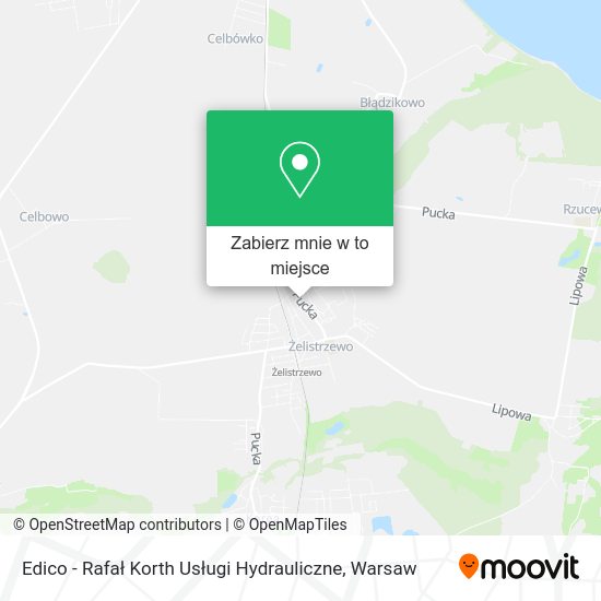 Mapa Edico - Rafał Korth Usługi Hydrauliczne