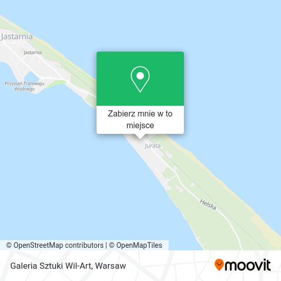 Mapa Galeria Sztuki Wil-Art