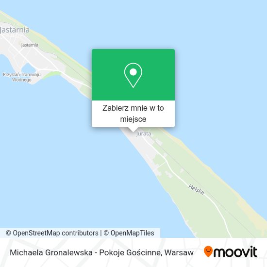 Mapa Michaela Gronalewska - Pokoje Gościnne