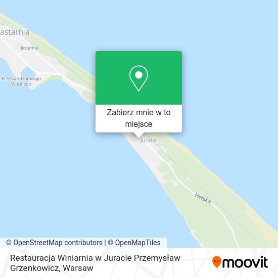 Mapa Restauracja Winiarnia w Juracie Przemysław Grzenkowicz