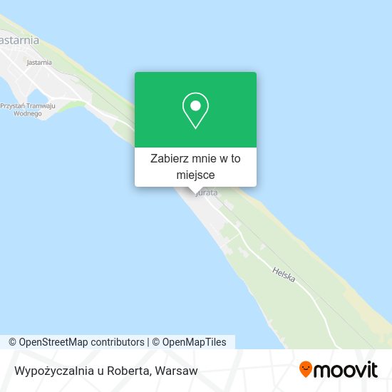 Mapa Wypożyczalnia u Roberta