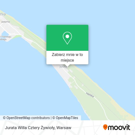 Mapa Jurata Willa Cztery Żywioły