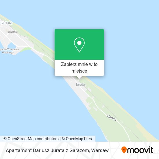 Mapa Apartament Dariusz Jurata z Garażem