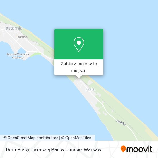 Mapa Dom Pracy Twórczej Pan w Juracie