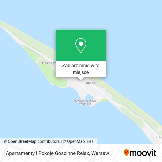 Mapa Apartamenty i Pokoje Goscinne Relax