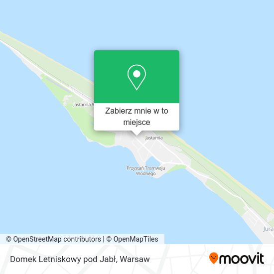 Mapa Domek Letniskowy pod Jabł