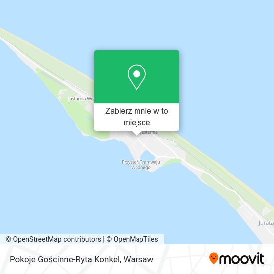 Mapa Pokoje Gościnne-Ryta Konkel