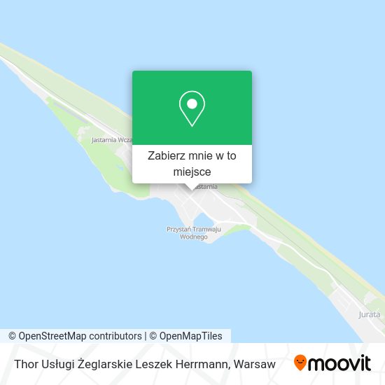 Mapa Thor Usługi Żeglarskie Leszek Herrmann