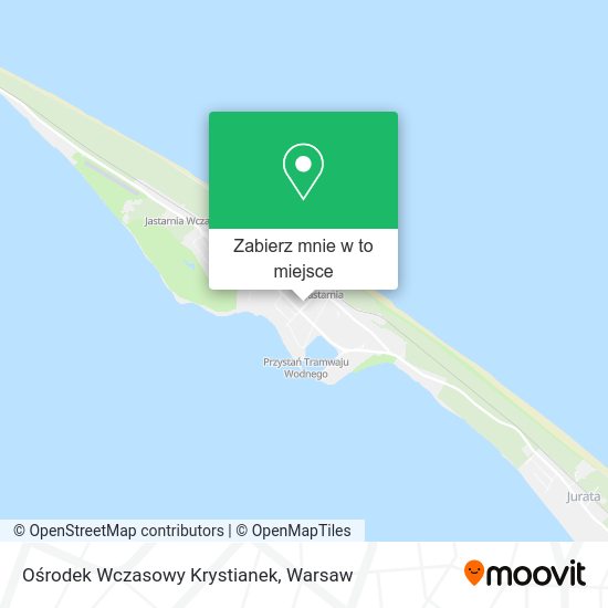 Mapa Ośrodek Wczasowy Krystianek