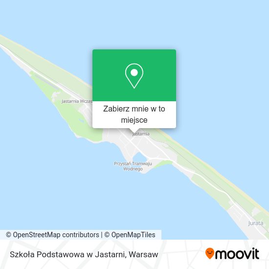 Mapa Szkoła Podstawowa w Jastarni