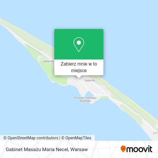 Mapa Gabinet Masażu Maria Necel