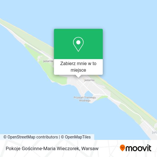 Mapa Pokoje Gościnne-Maria Wieczorek