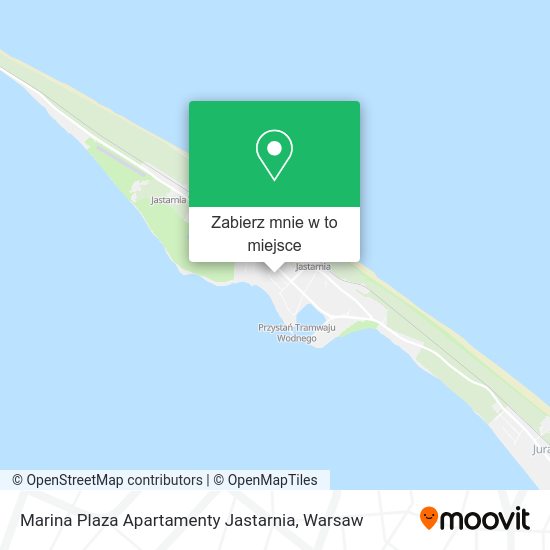 Mapa Marina Plaza Apartamenty Jastarnia