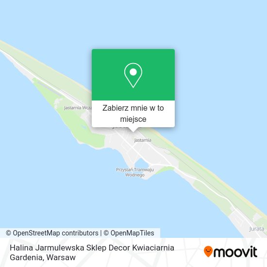 Mapa Halina Jarmulewska Sklep Decor Kwiaciarnia Gardenia