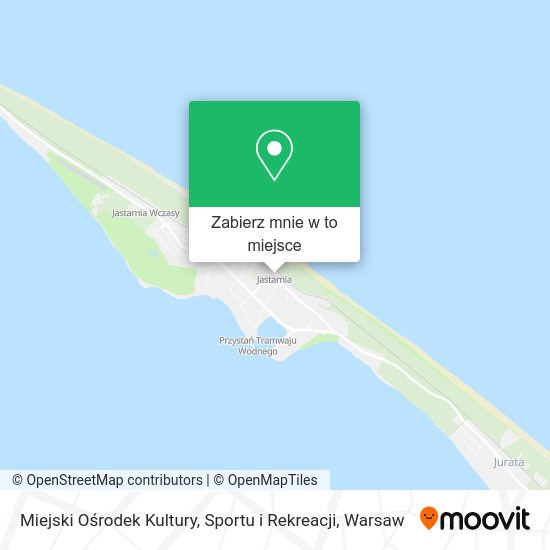 Mapa Miejski Ośrodek Kultury, Sportu i Rekreacji