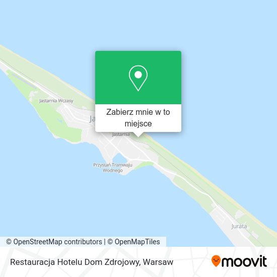 Mapa Restauracja Hotelu Dom Zdrojowy