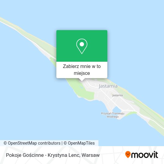 Mapa Pokoje Gościnne - Krystyna Lenc