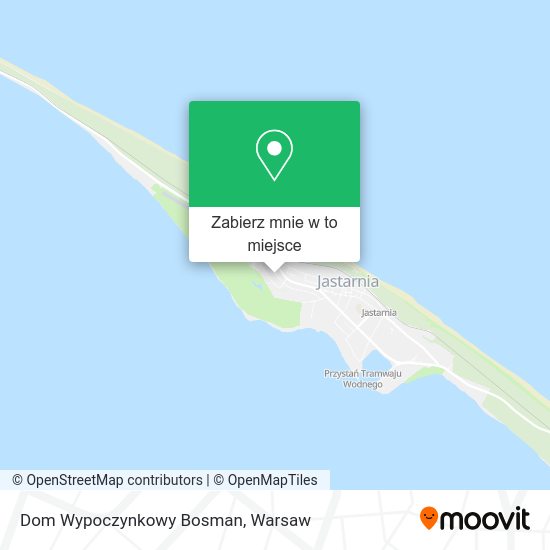 Mapa Dom Wypoczynkowy Bosman