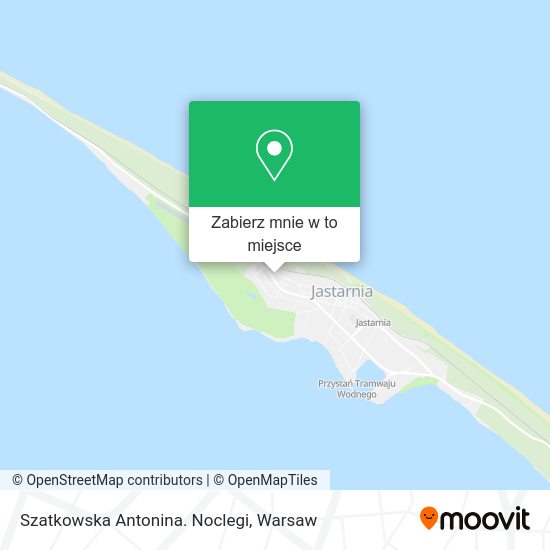 Mapa Szatkowska Antonina. Noclegi