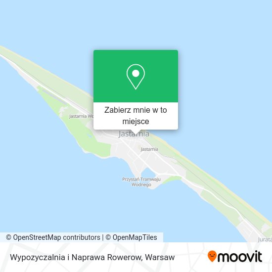 Mapa Wypozyczalnia i Naprawa Rowerow