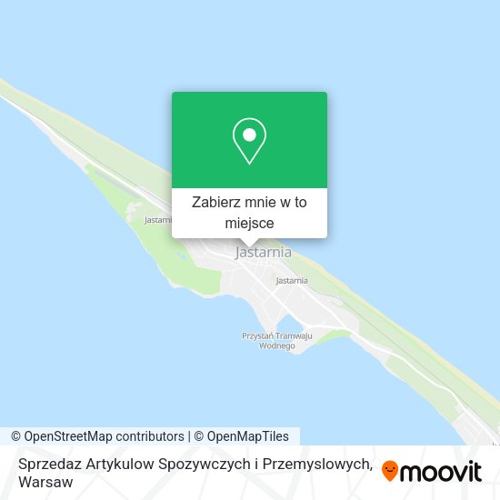 Mapa Sprzedaz Artykulow Spozywczych i Przemyslowych