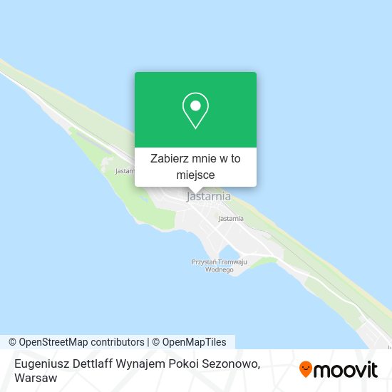 Mapa Eugeniusz Dettlaff Wynajem Pokoi Sezonowo