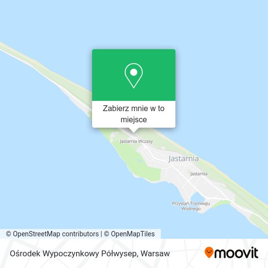 Mapa Ośrodek Wypoczynkowy Półwysep