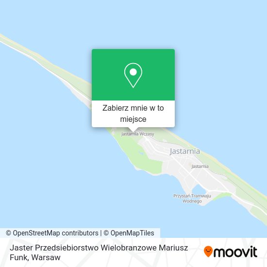 Mapa Jaster Przedsiebiorstwo Wielobranzowe Mariusz Funk