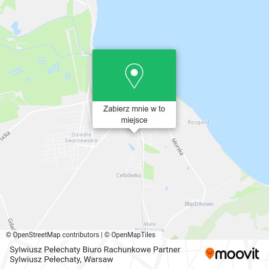 Mapa Sylwiusz Pełechaty Biuro Rachunkowe Partner Sylwiusz Pełechaty