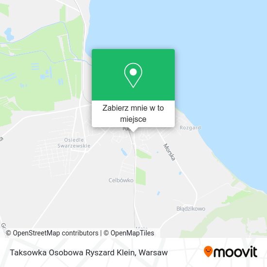 Mapa Taksowka Osobowa Ryszard Klein