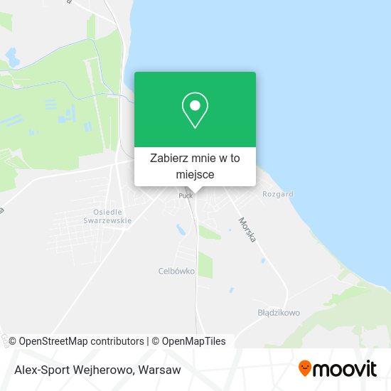 Mapa Alex-Sport Wejherowo