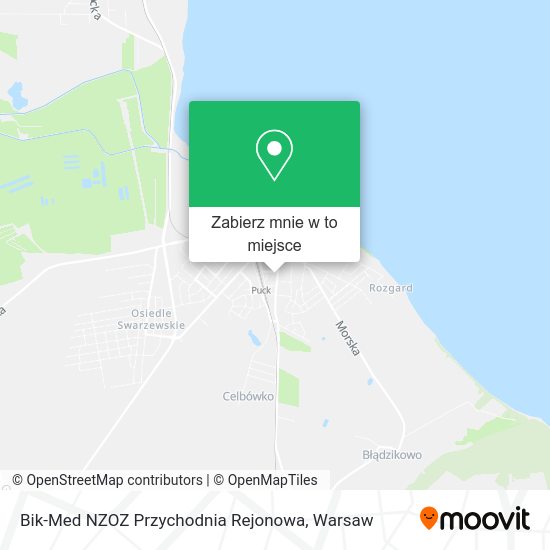 Mapa Bik-Med NZOZ Przychodnia Rejonowa