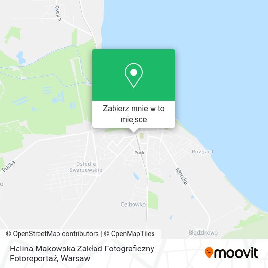 Mapa Halina Makowska Zakład Fotograficzny Fotoreportaż