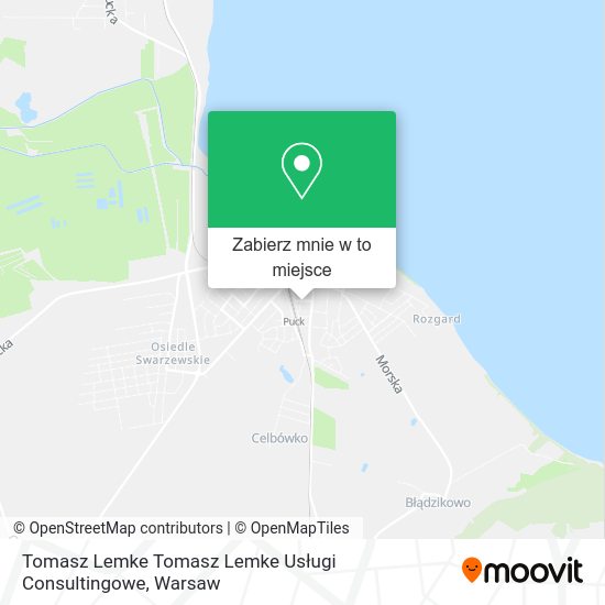 Mapa Tomasz Lemke Tomasz Lemke Usługi Consultingowe